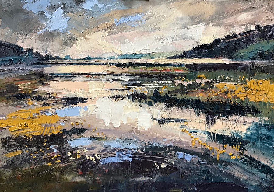 Spring Glow over Gouthwaite